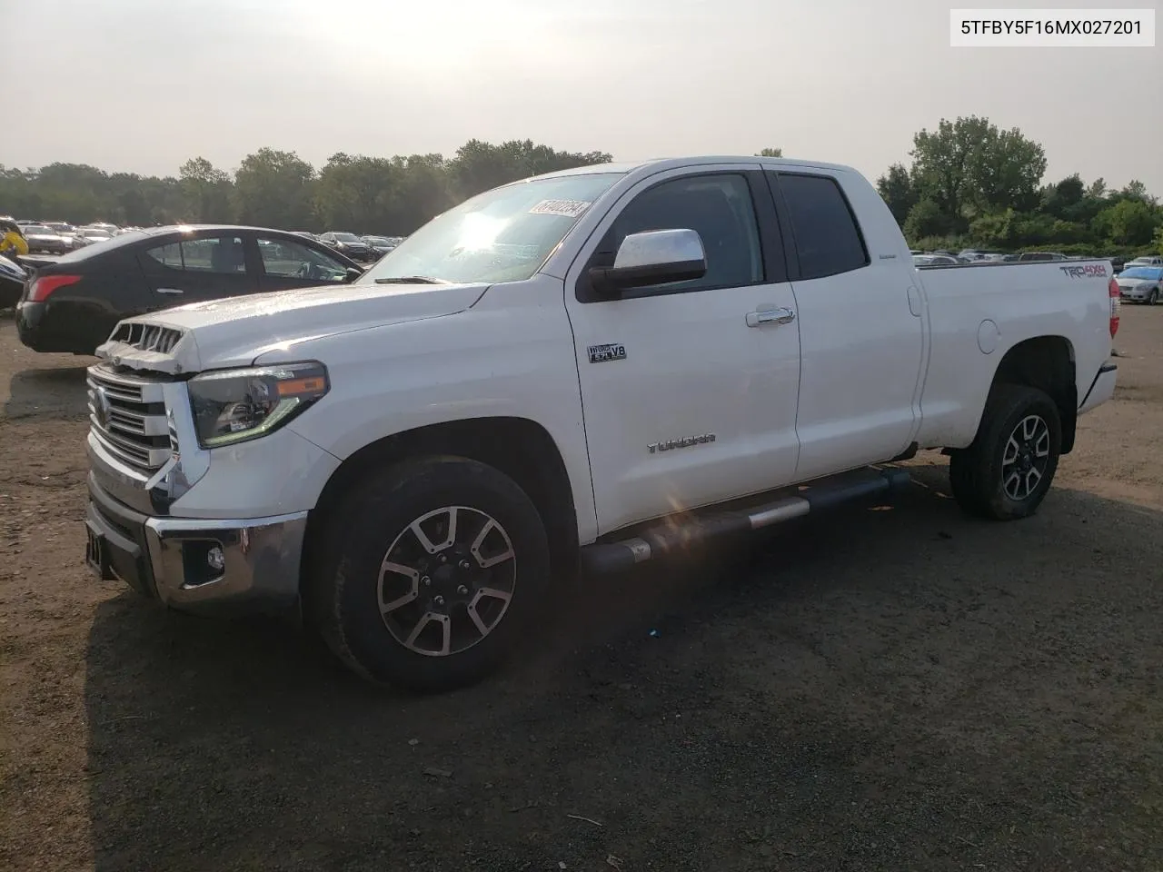 2021 Toyota Tundra Double Cab Limited VIN: 5TFBY5F16MX027201 Lot: 67402254