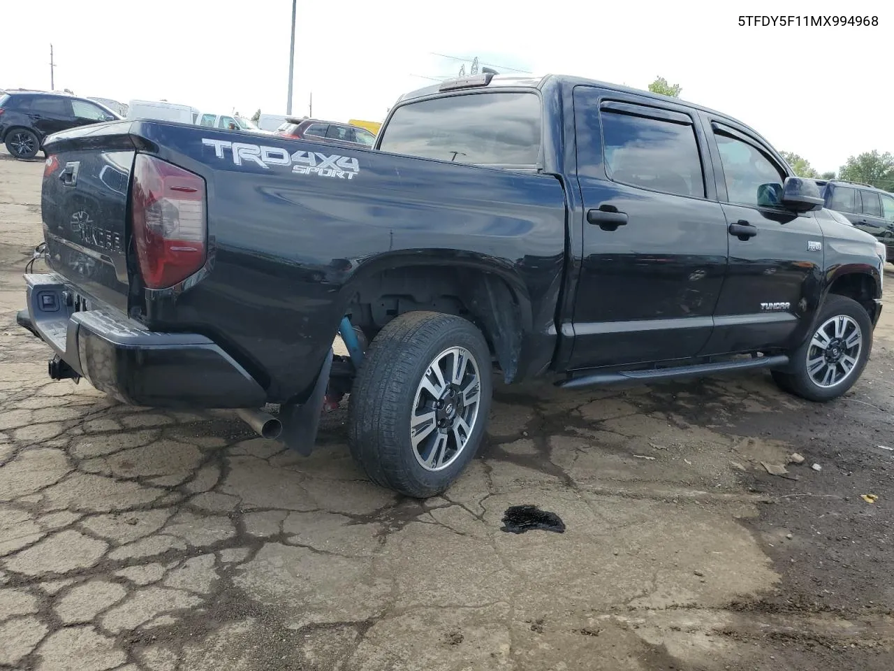 2021 Toyota Tundra Crewmax Sr5 VIN: 5TFDY5F11MX994968 Lot: 70572604