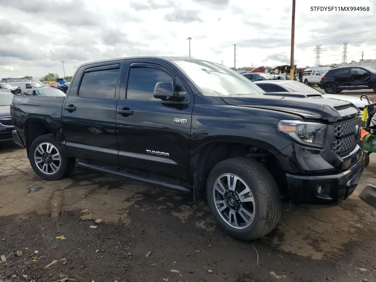 2021 Toyota Tundra Crewmax Sr5 VIN: 5TFDY5F11MX994968 Lot: 70572604