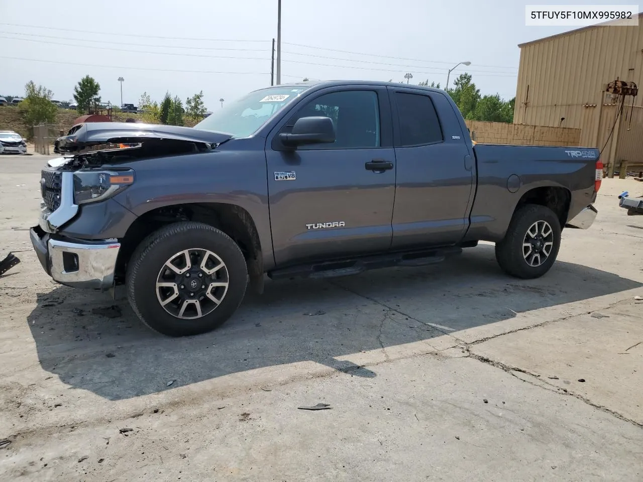 2021 Toyota Tundra Double Cab Sr VIN: 5TFUY5F10MX995982 Lot: 70649734