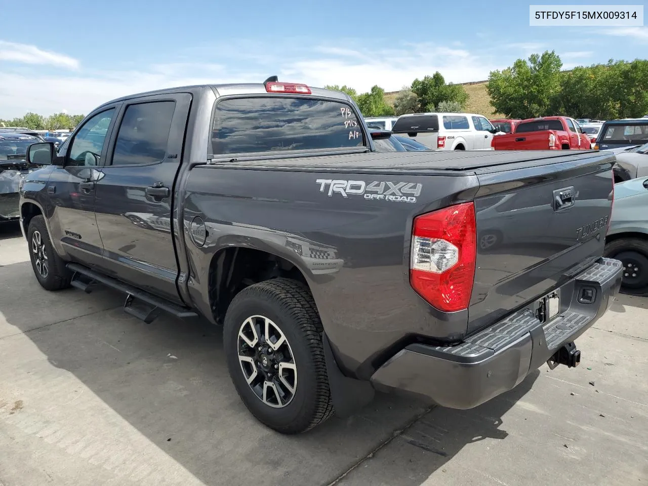 2021 Toyota Tundra Crewmax Sr5 VIN: 5TFDY5F15MX009314 Lot: 70812694