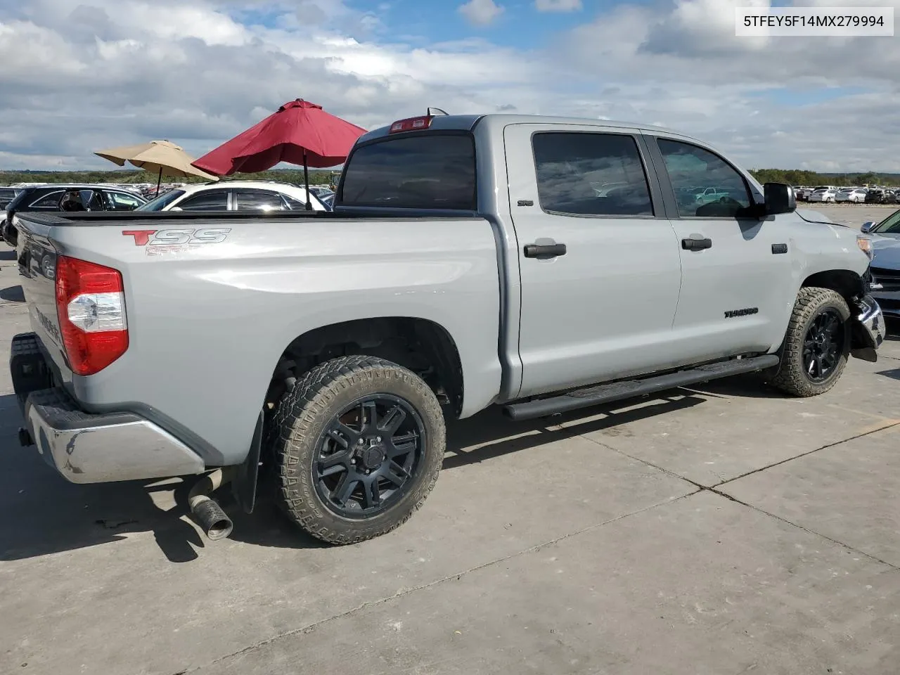 5TFEY5F14MX279994 2021 Toyota Tundra Crewmax Sr5