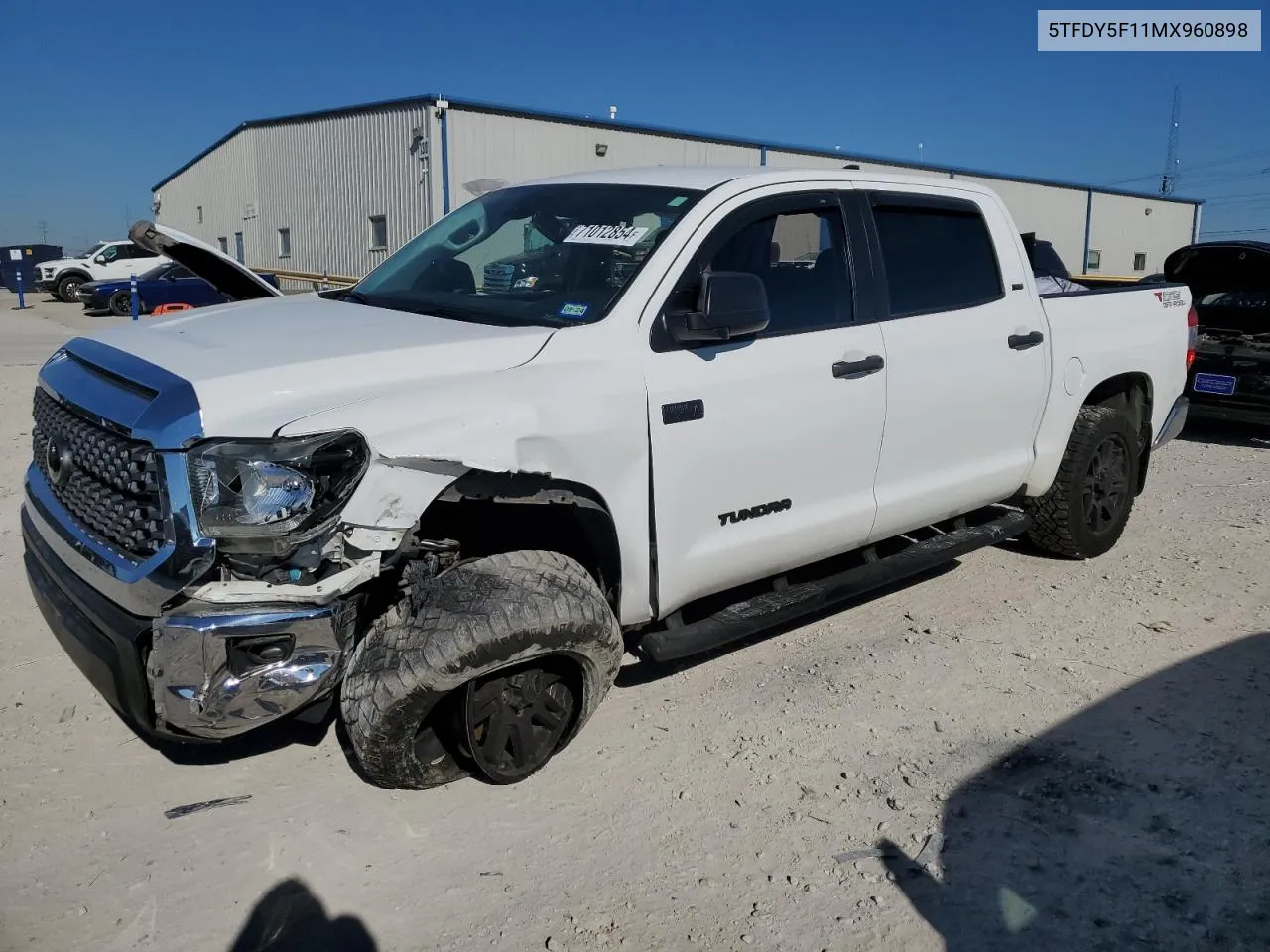 2021 Toyota Tundra Crewmax Sr5 VIN: 5TFDY5F11MX960898 Lot: 71012854