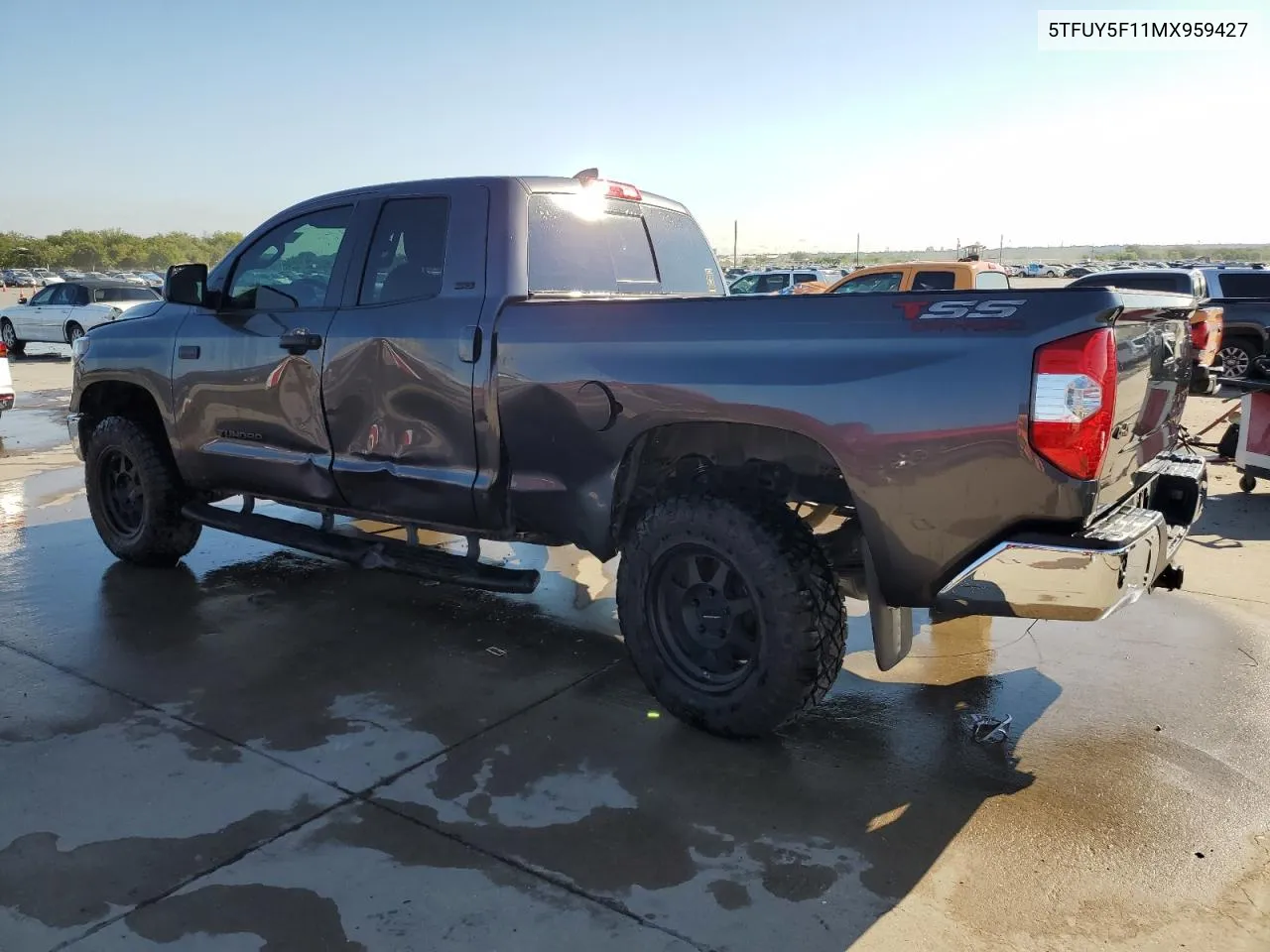 2021 Toyota Tundra Double Cab Sr VIN: 5TFUY5F11MX959427 Lot: 71430484