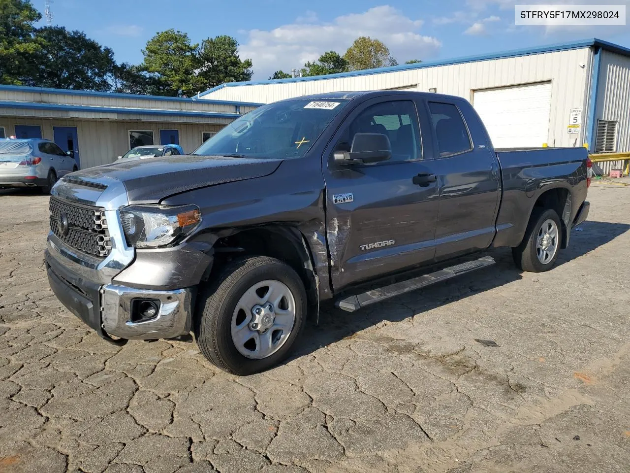 5TFRY5F17MX298024 2021 Toyota Tundra Double Cab Sr