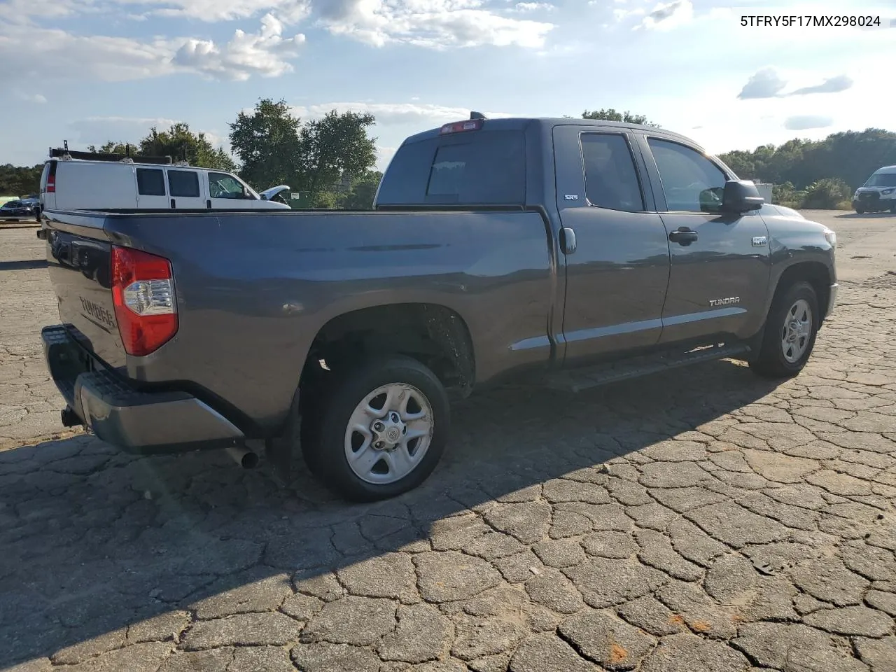 2021 Toyota Tundra Double Cab Sr VIN: 5TFRY5F17MX298024 Lot: 71640754