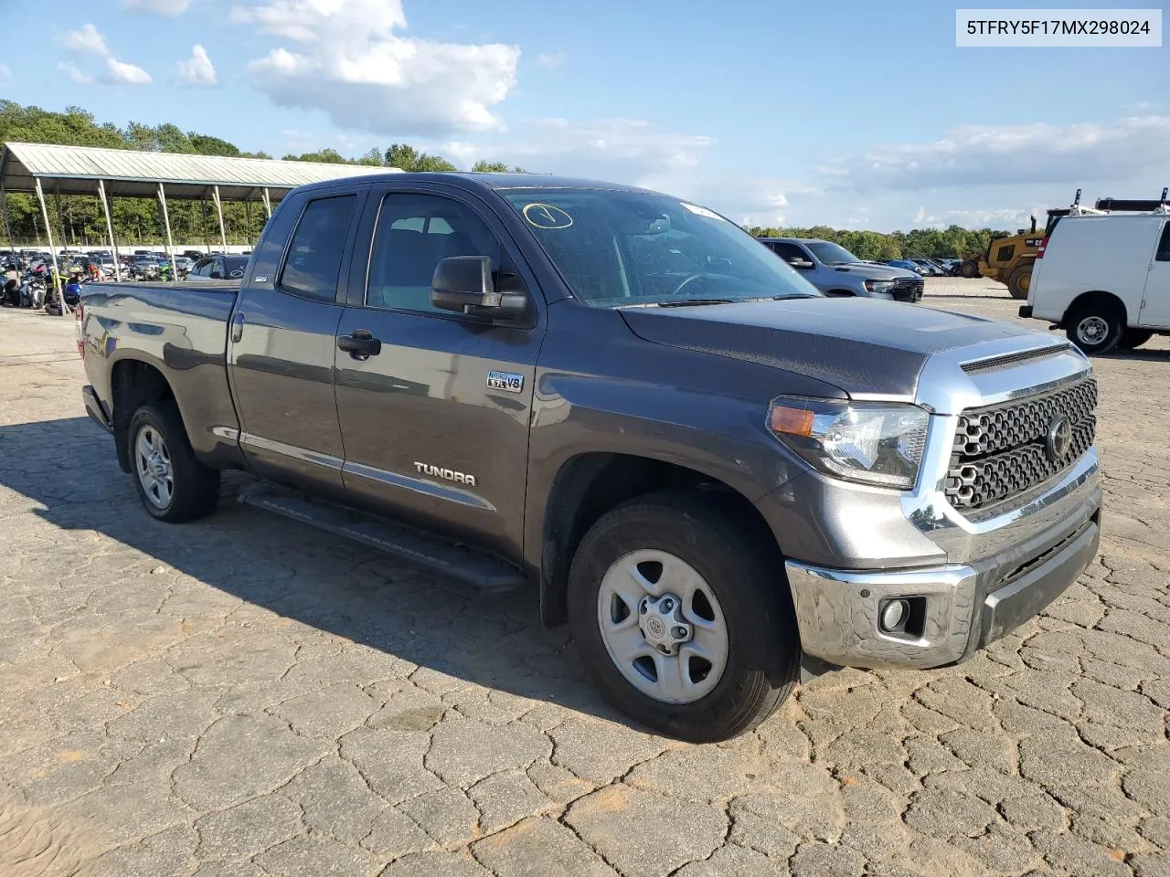 5TFRY5F17MX298024 2021 Toyota Tundra Double Cab Sr