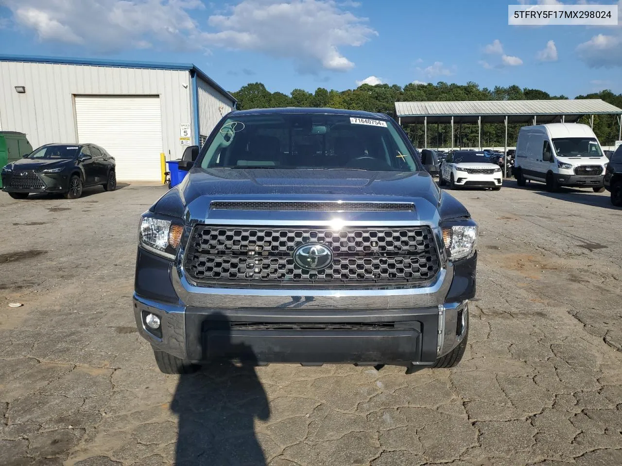 2021 Toyota Tundra Double Cab Sr VIN: 5TFRY5F17MX298024 Lot: 71640754