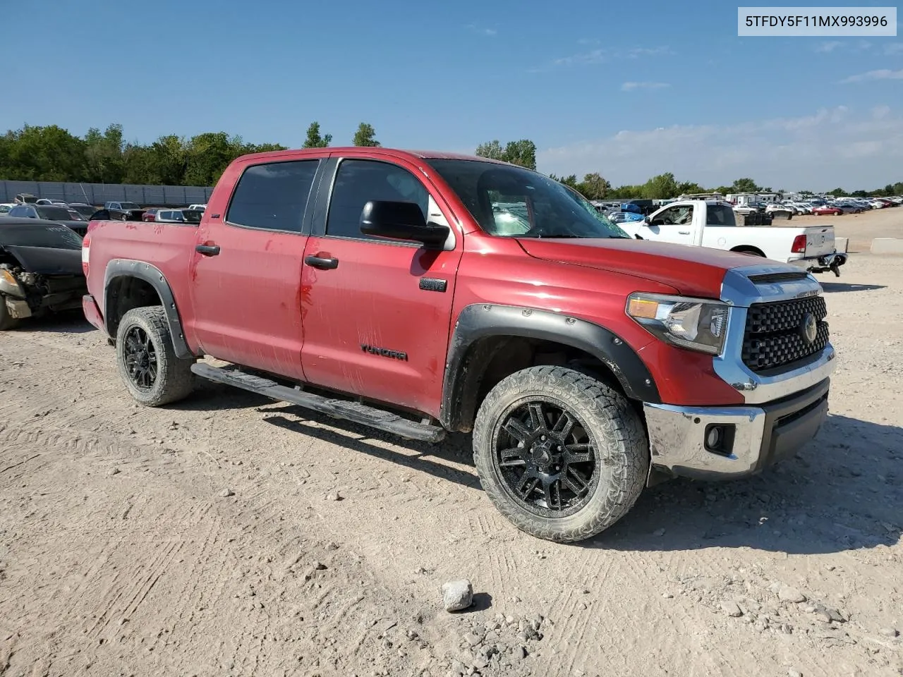 2021 Toyota Tundra Crewmax Sr5 VIN: 5TFDY5F11MX993996 Lot: 71863874