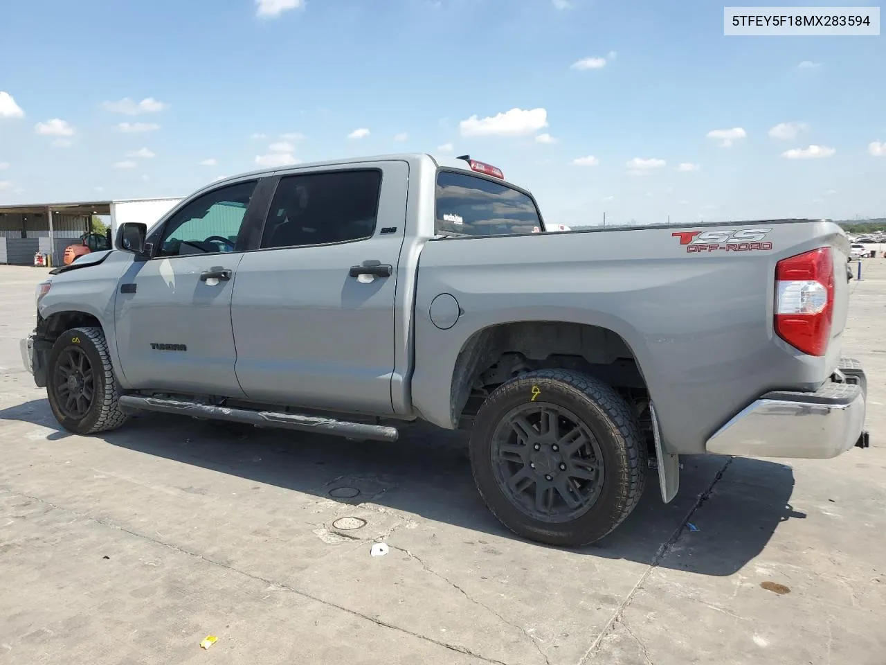 2021 Toyota Tundra Crewmax Sr5 VIN: 5TFEY5F18MX283594 Lot: 71877804