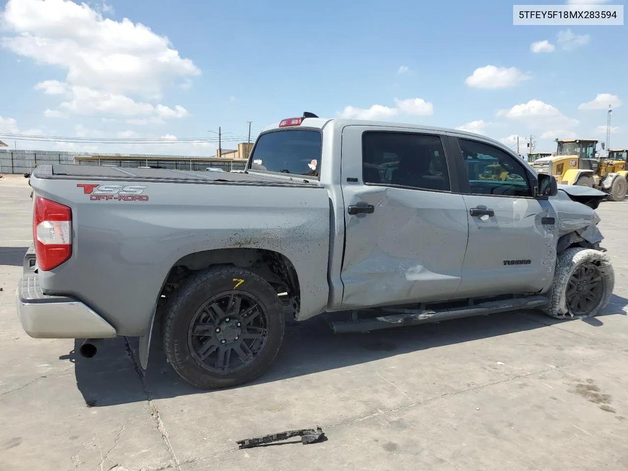 2021 Toyota Tundra Crewmax Sr5 VIN: 5TFEY5F18MX283594 Lot: 71877804