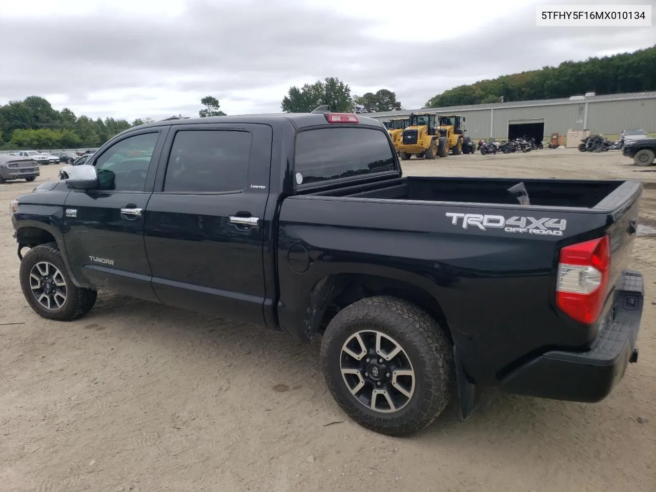 2021 Toyota Tundra Crewmax Limited VIN: 5TFHY5F16MX010134 Lot: 72164384