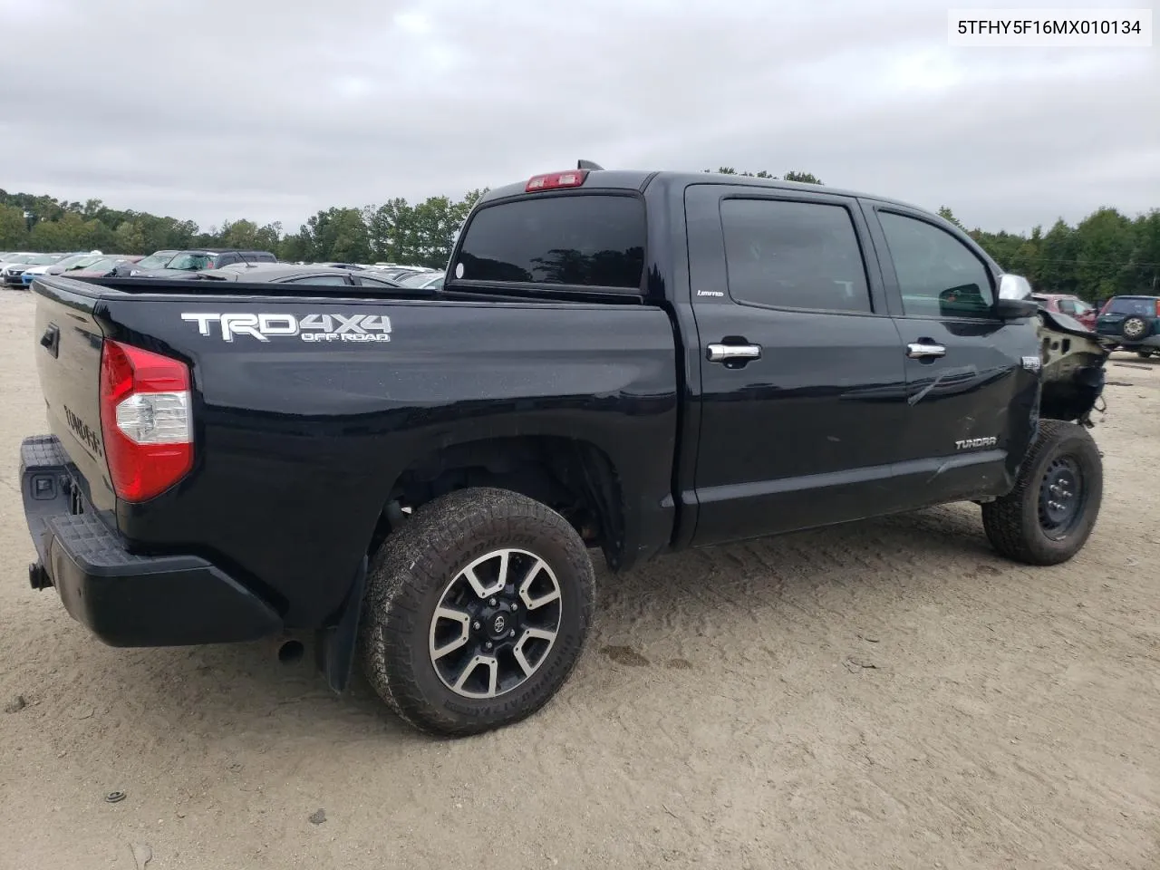 2021 Toyota Tundra Crewmax Limited VIN: 5TFHY5F16MX010134 Lot: 72164384