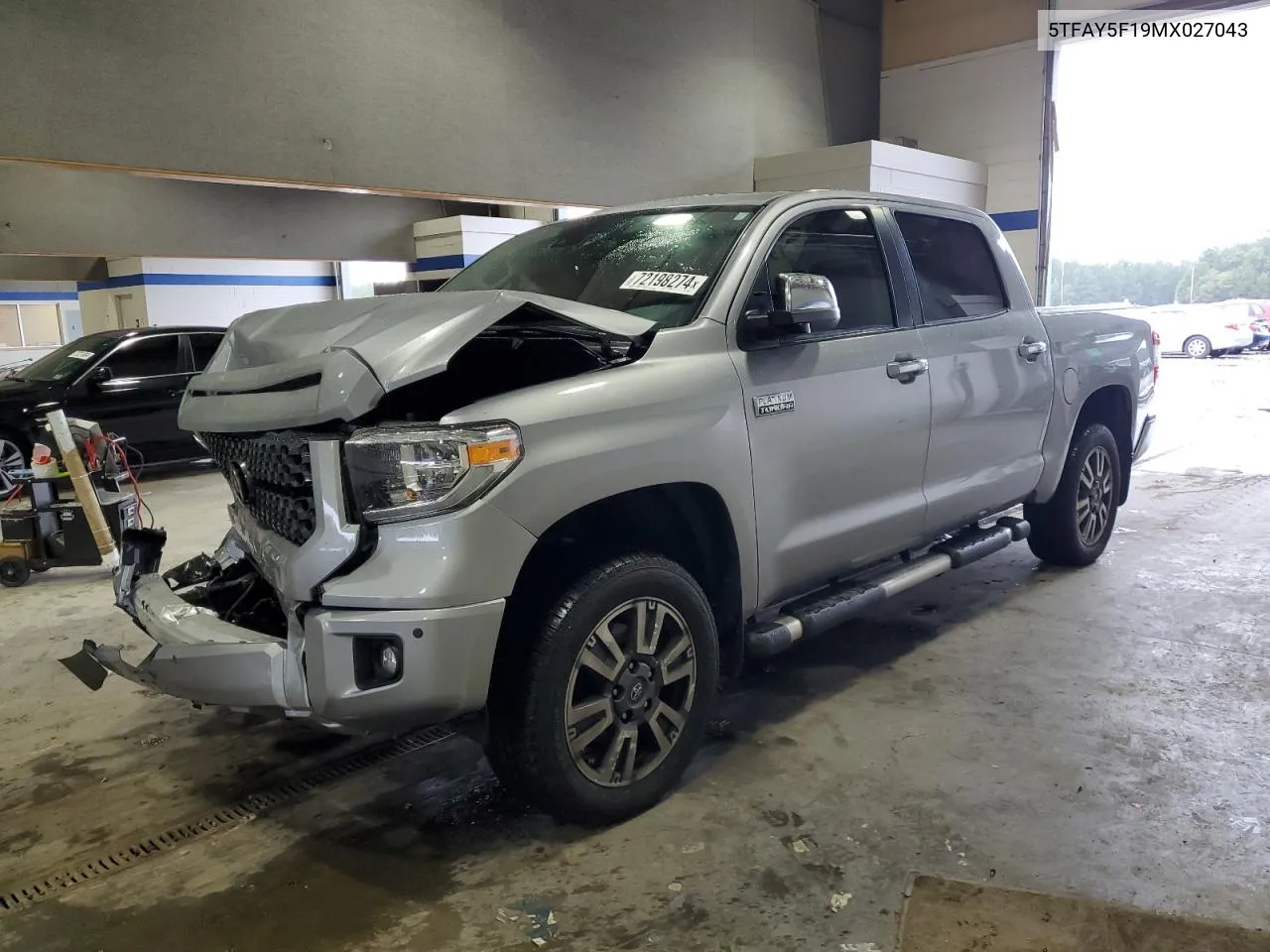 2021 Toyota Tundra Crewmax 1794 VIN: 5TFAY5F19MX027043 Lot: 72198274