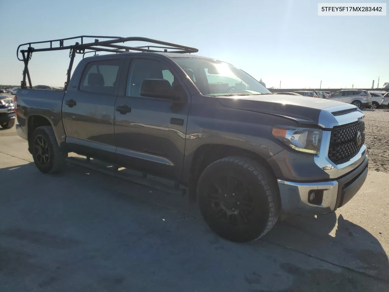 5TFEY5F17MX283442 2021 Toyota Tundra Crewmax Sr5