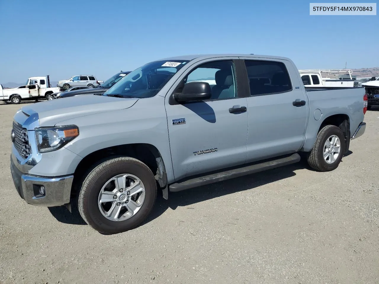 2021 Toyota Tundra Crewmax Sr5 VIN: 5TFDY5F14MX970843 Lot: 72749824