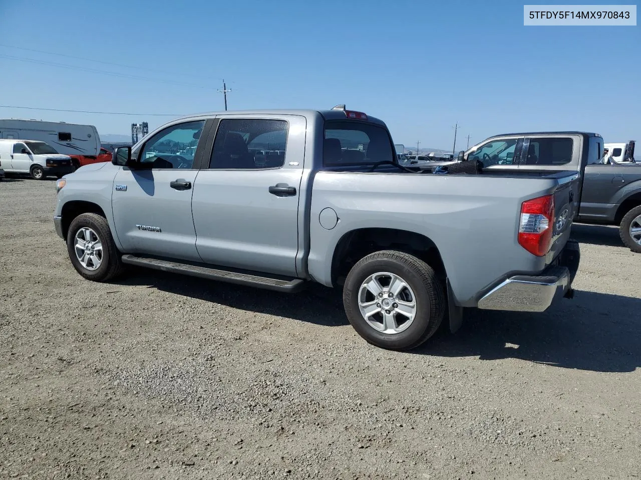 2021 Toyota Tundra Crewmax Sr5 VIN: 5TFDY5F14MX970843 Lot: 72749824