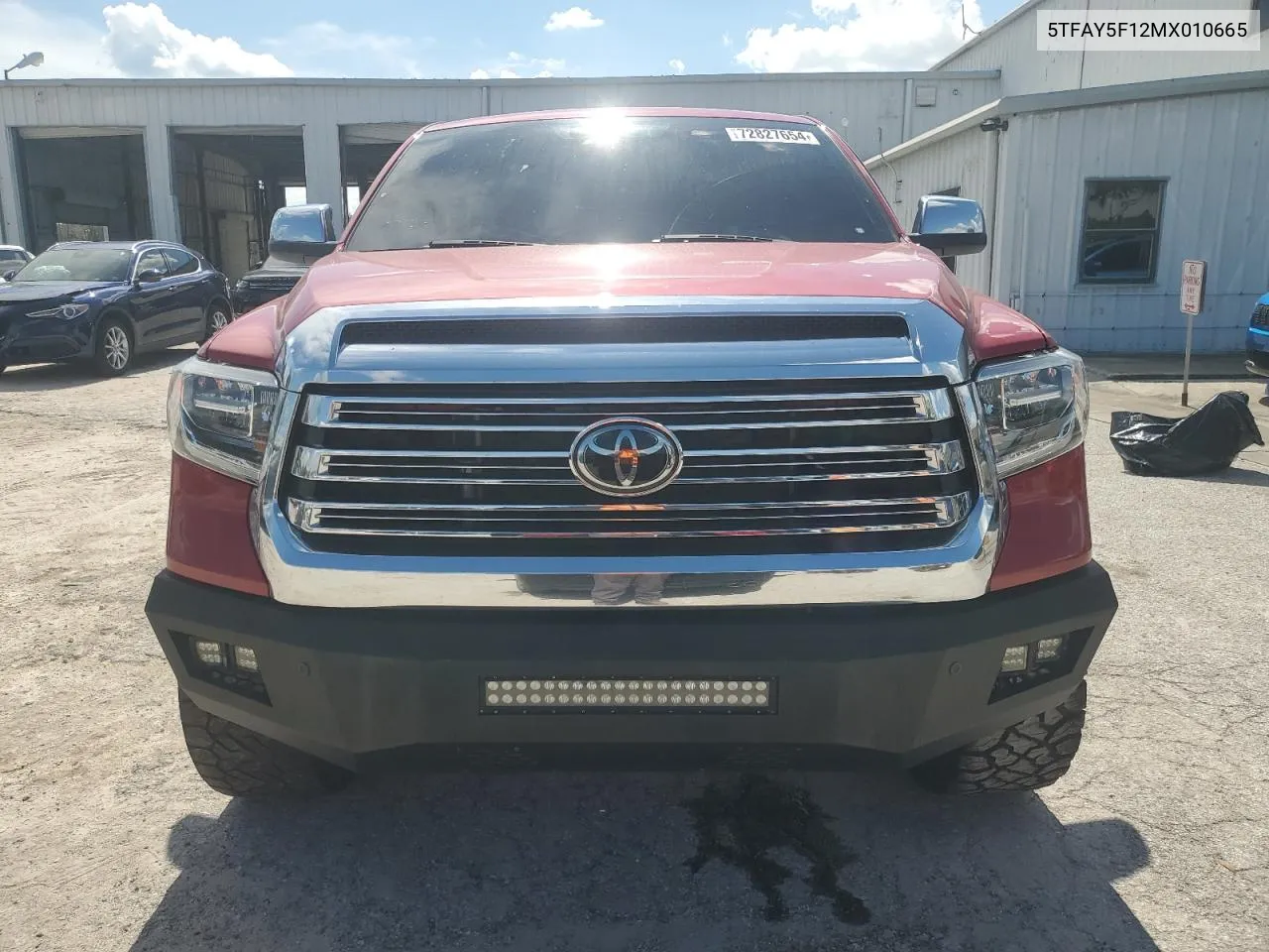 2021 Toyota Tundra Crewmax 1794 VIN: 5TFAY5F12MX010665 Lot: 72827654