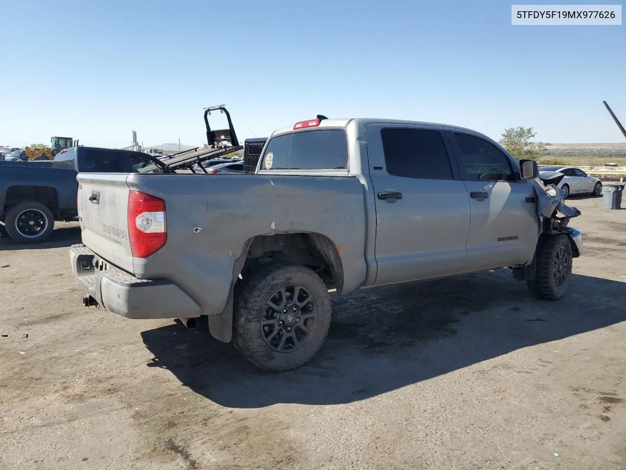 2021 Toyota Tundra Crewmax Sr5 VIN: 5TFDY5F19MX977626 Lot: 72967834