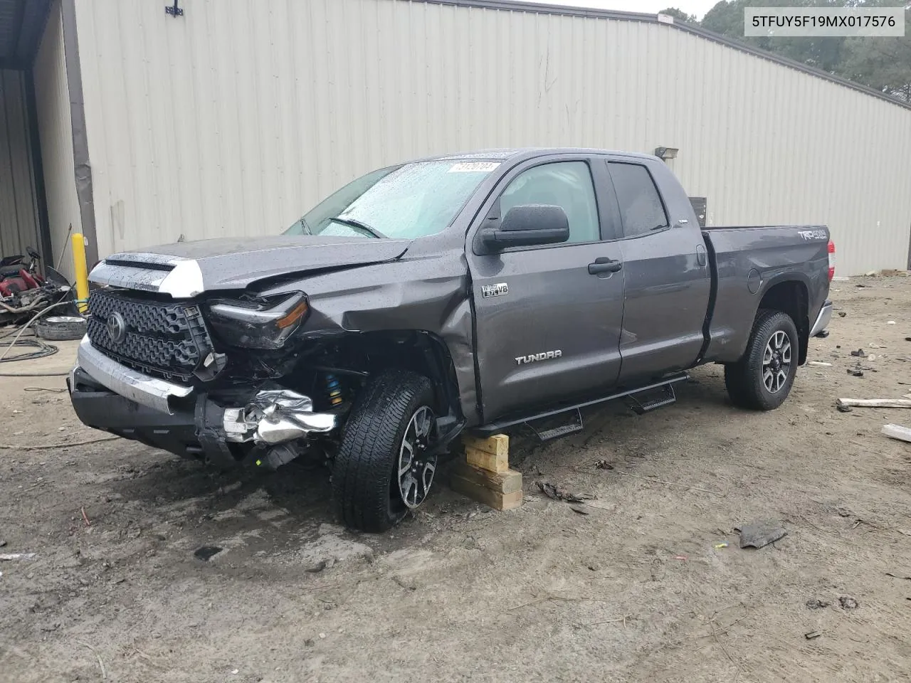 5TFUY5F19MX017576 2021 Toyota Tundra Double Cab Sr