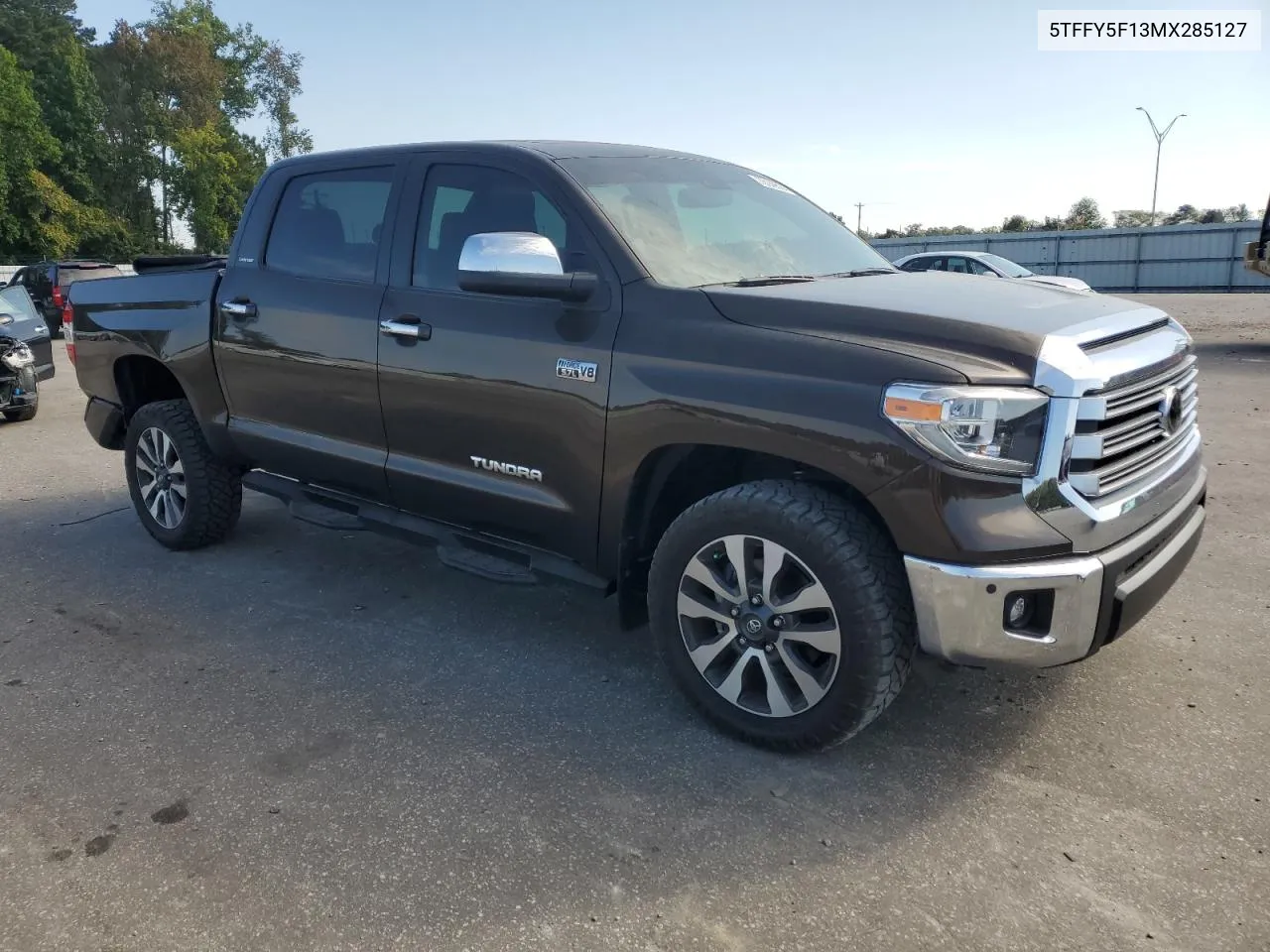 2021 Toyota Tundra Crewmax Limited VIN: 5TFFY5F13MX285127 Lot: 73149574