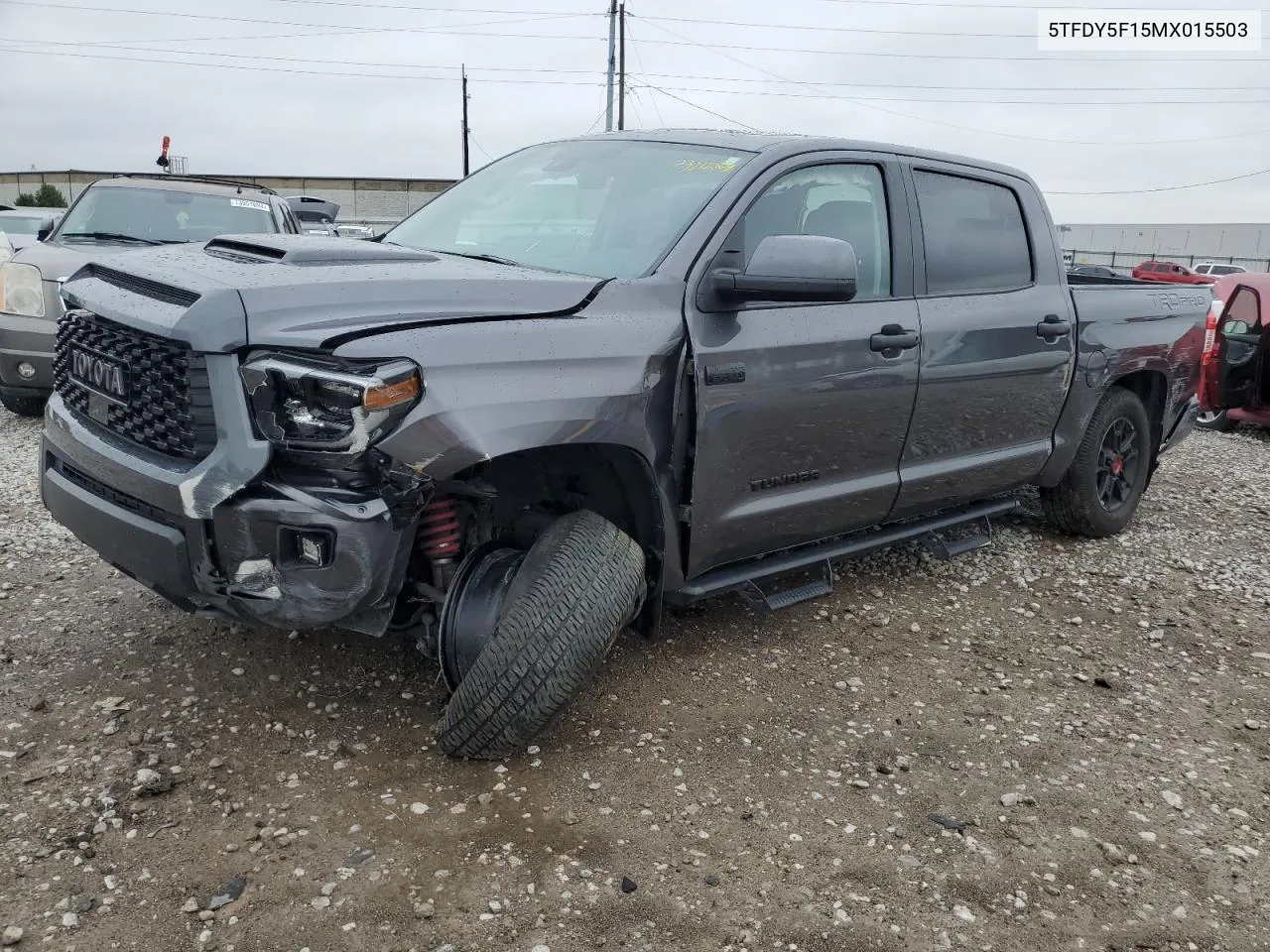 2021 Toyota Tundra Crewmax Sr5 VIN: 5TFDY5F15MX015503 Lot: 73212564