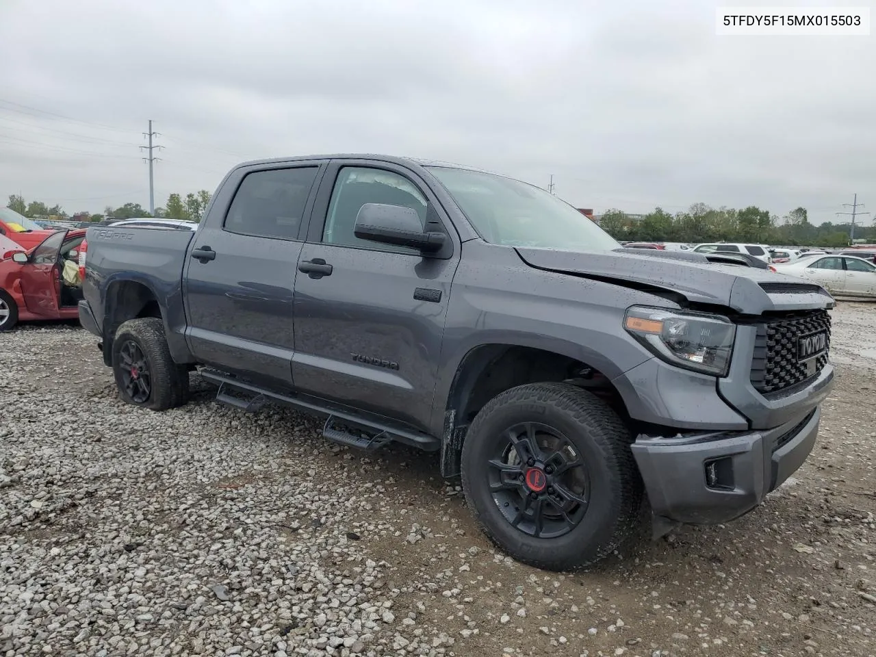 2021 Toyota Tundra Crewmax Sr5 VIN: 5TFDY5F15MX015503 Lot: 73212564