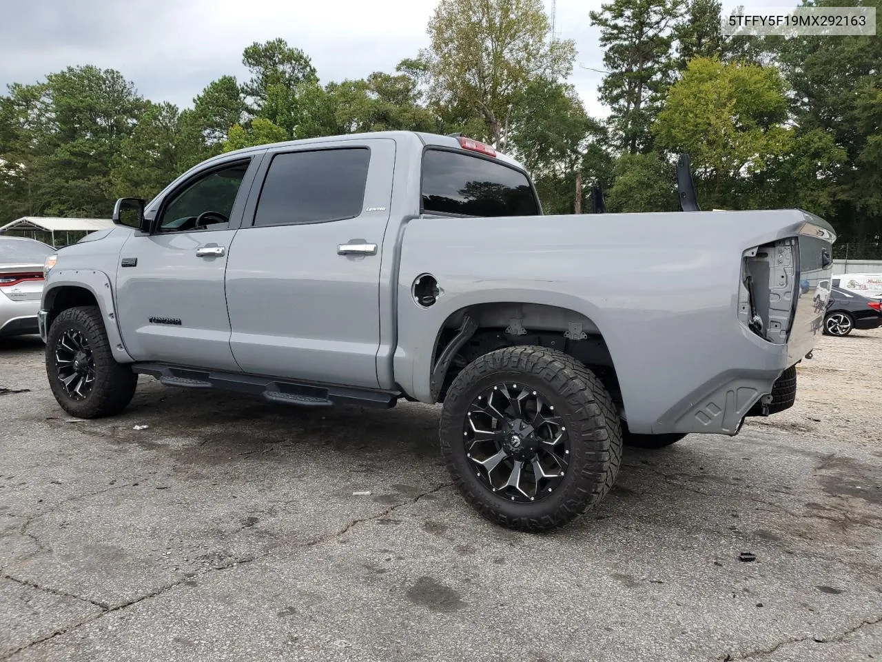 2021 Toyota Tundra Crewmax Limited VIN: 5TFFY5F19MX292163 Lot: 73395184