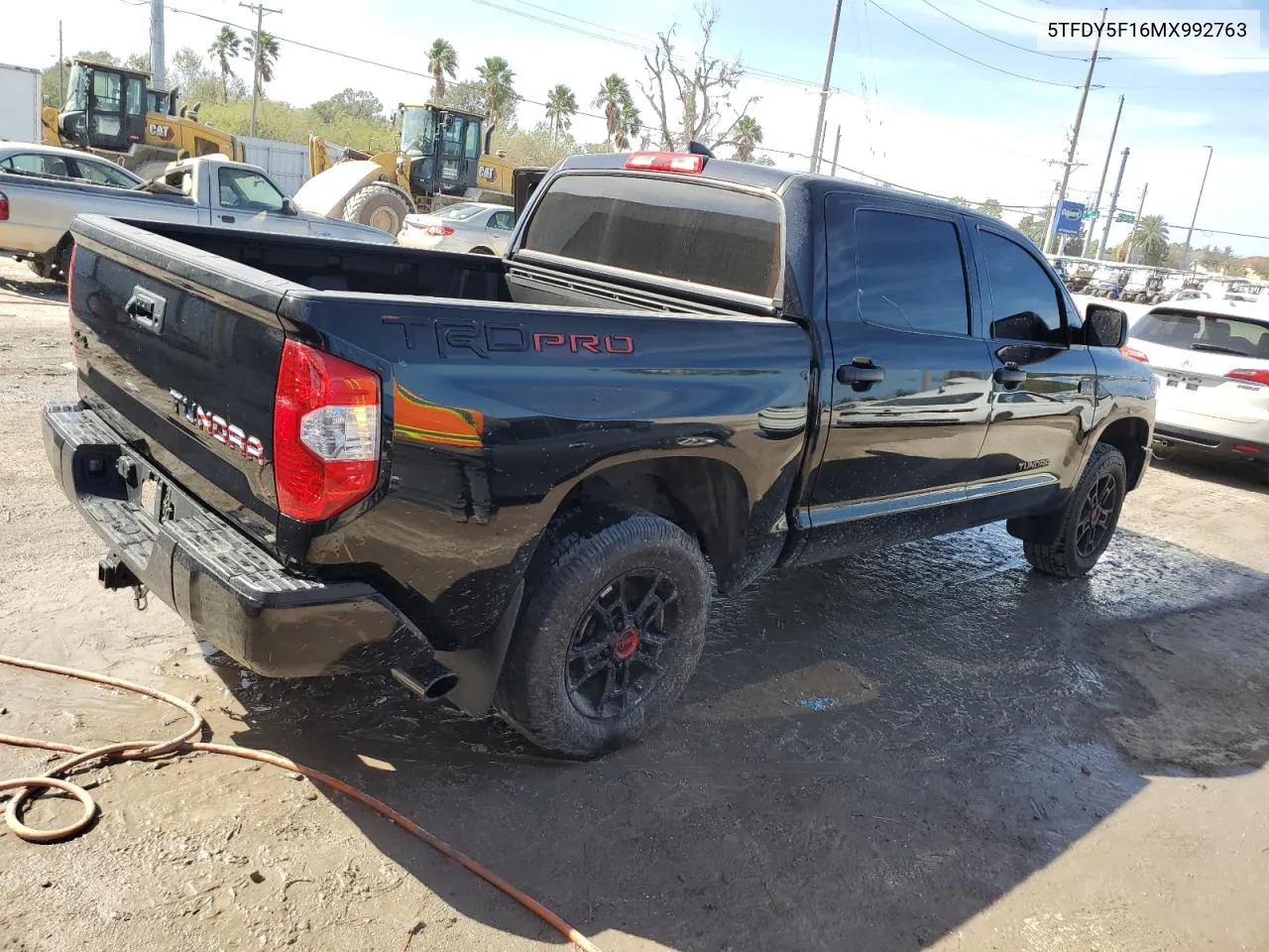 2021 Toyota Tundra Crewmax Sr5 VIN: 5TFDY5F16MX992763 Lot: 74129004