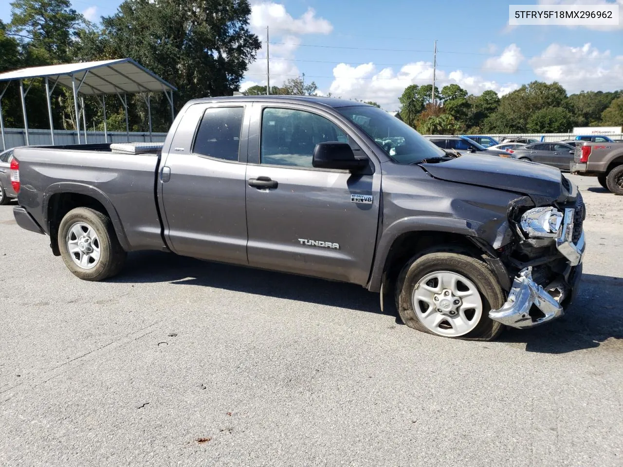 5TFRY5F18MX296962 2021 Toyota Tundra Double Cab Sr