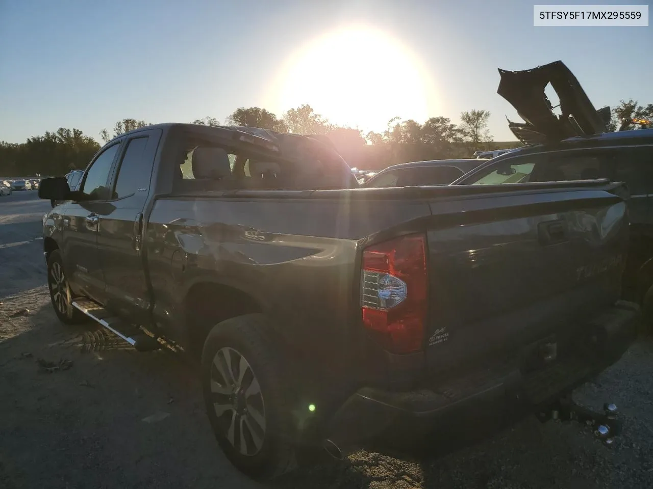 2021 Toyota Tundra Double Cab Limited VIN: 5TFSY5F17MX295559 Lot: 75129274