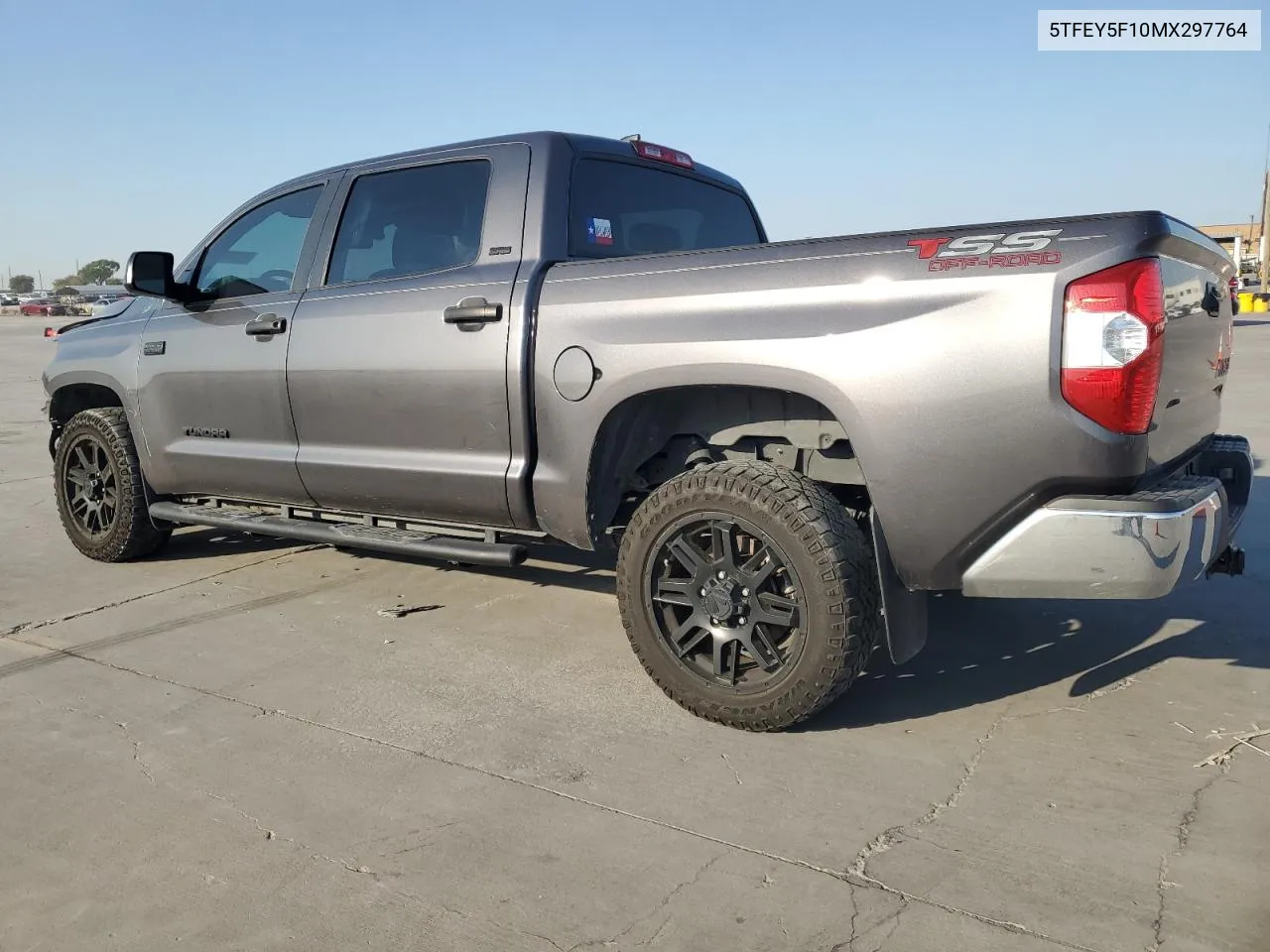 2021 Toyota Tundra Crewmax Sr5 VIN: 5TFEY5F10MX297764 Lot: 75280894