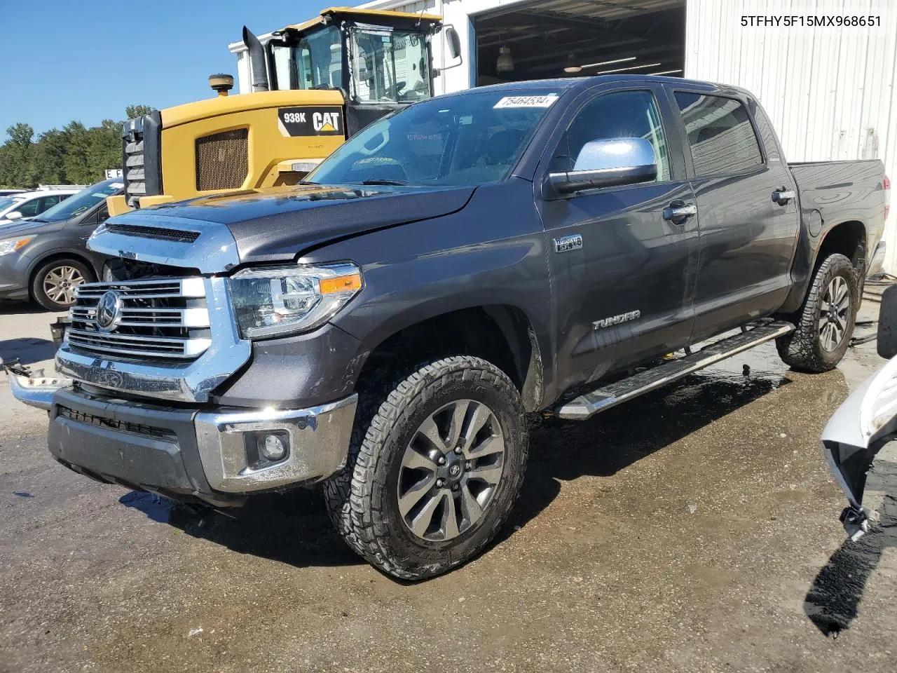 2021 Toyota Tundra Crewmax Limited VIN: 5TFHY5F15MX968651 Lot: 75464534