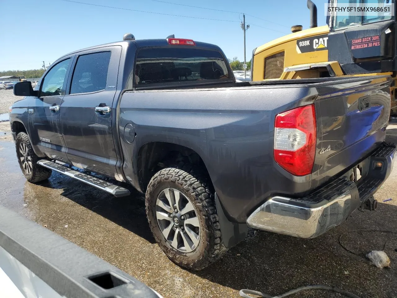 2021 Toyota Tundra Crewmax Limited VIN: 5TFHY5F15MX968651 Lot: 75464534