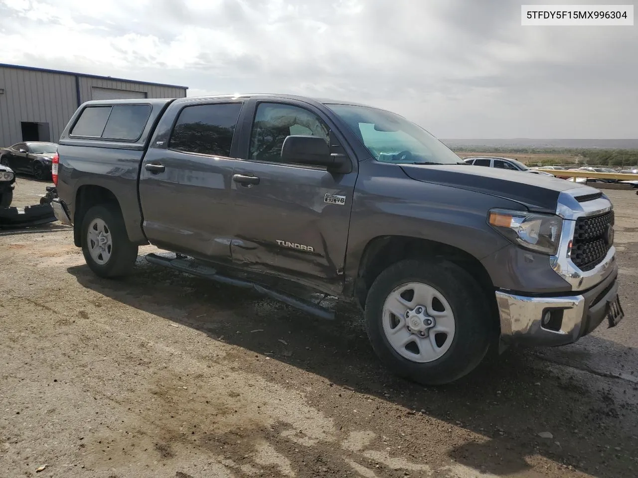 2021 Toyota Tundra Crewmax Sr5 VIN: 5TFDY5F15MX996304 Lot: 75846724