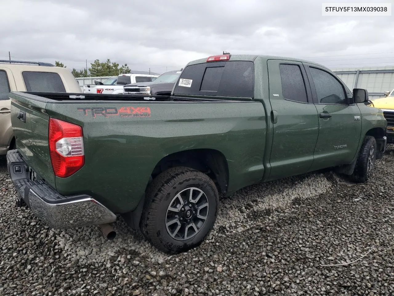 5TFUY5F13MX039038 2021 Toyota Tundra Double Cab Sr