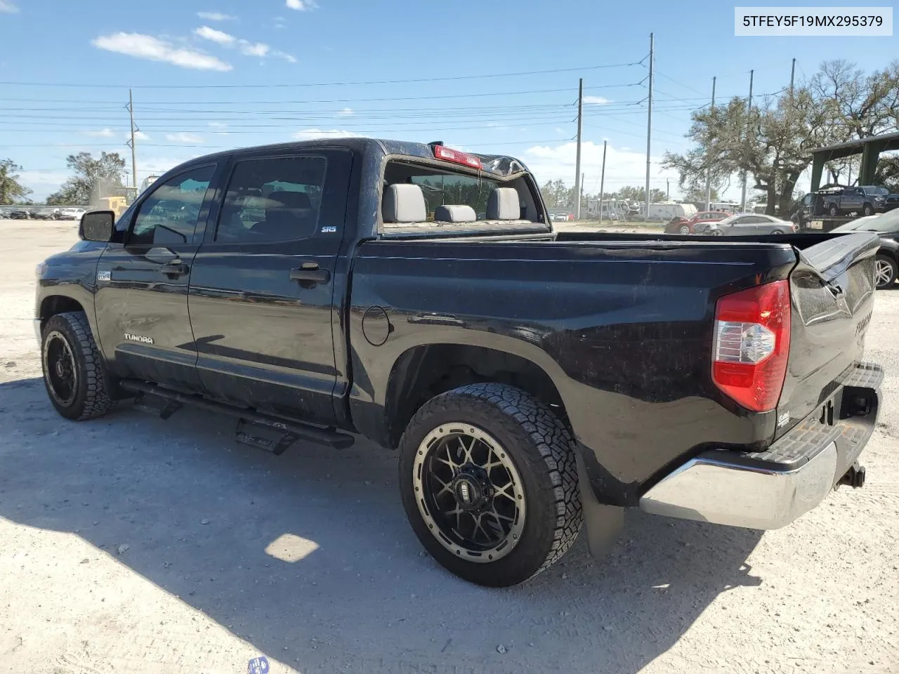 2021 Toyota Tundra Crewmax Sr5 VIN: 5TFEY5F19MX295379 Lot: 76194394