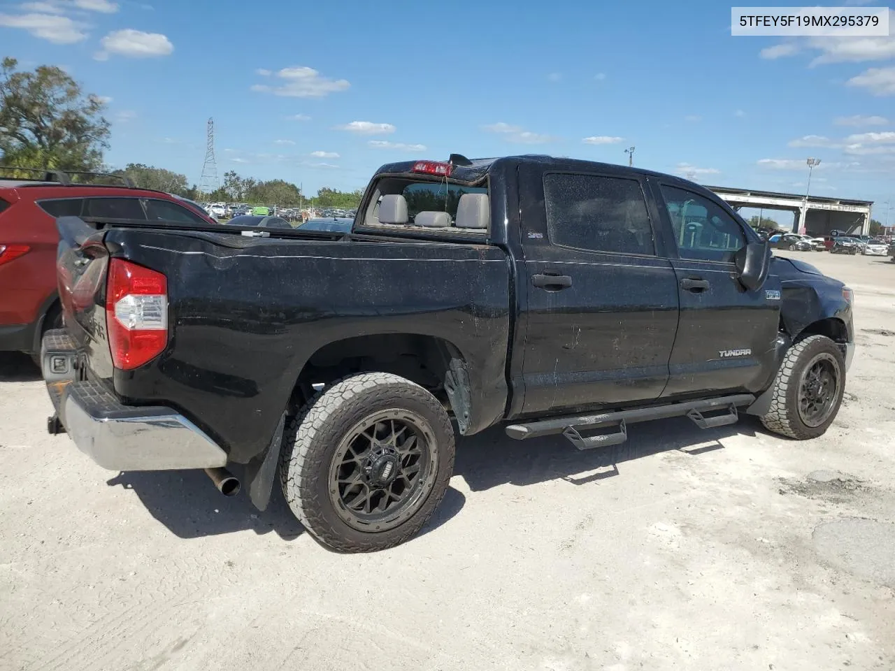 2021 Toyota Tundra Crewmax Sr5 VIN: 5TFEY5F19MX295379 Lot: 76194394