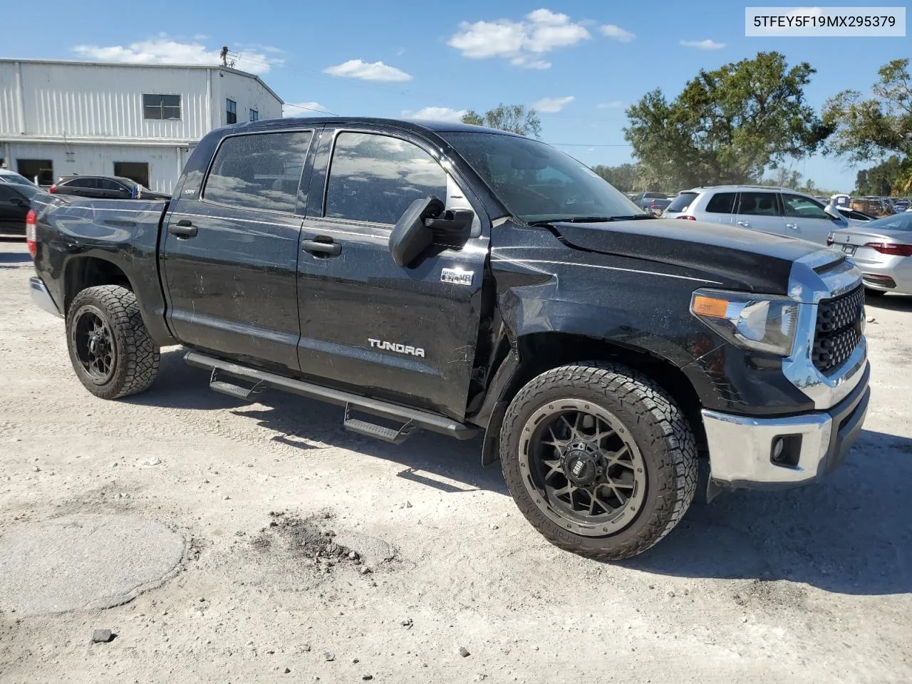 2021 Toyota Tundra Crewmax Sr5 VIN: 5TFEY5F19MX295379 Lot: 76194394