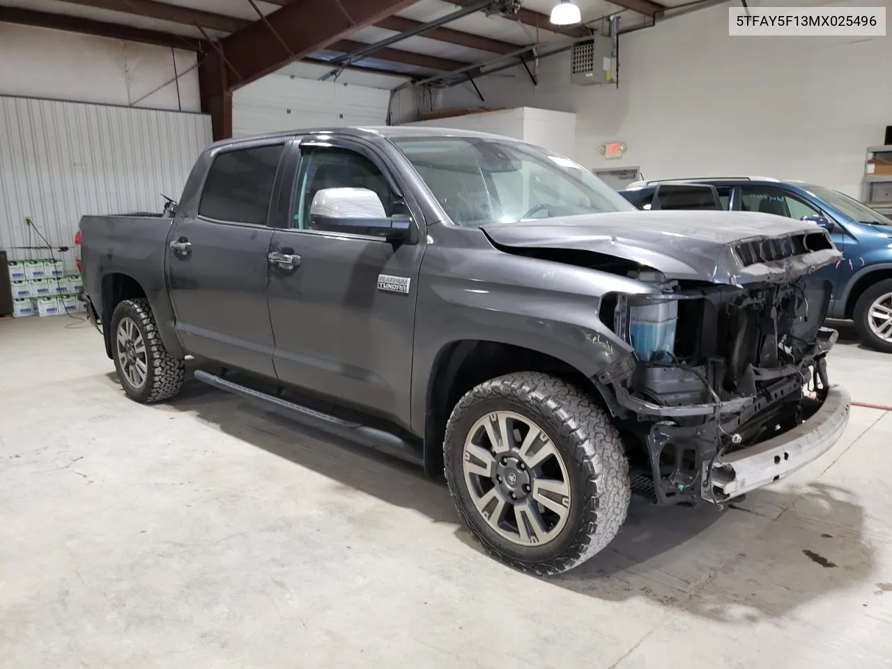 2021 Toyota Tundra Crewmax 1794 VIN: 5TFAY5F13MX025496 Lot: 76198824