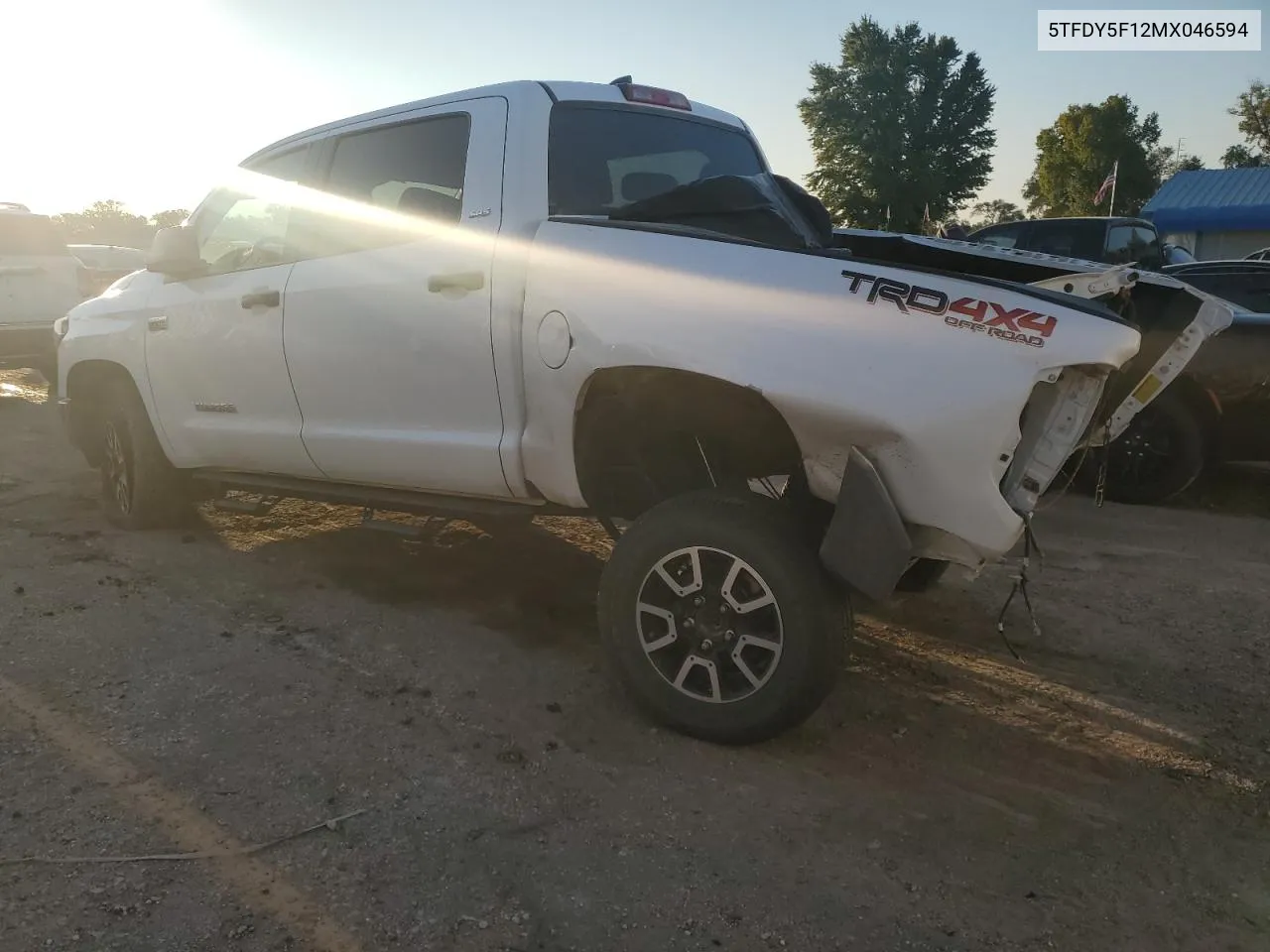 2021 Toyota Tundra Crewmax Sr5 VIN: 5TFDY5F12MX046594 Lot: 76364614