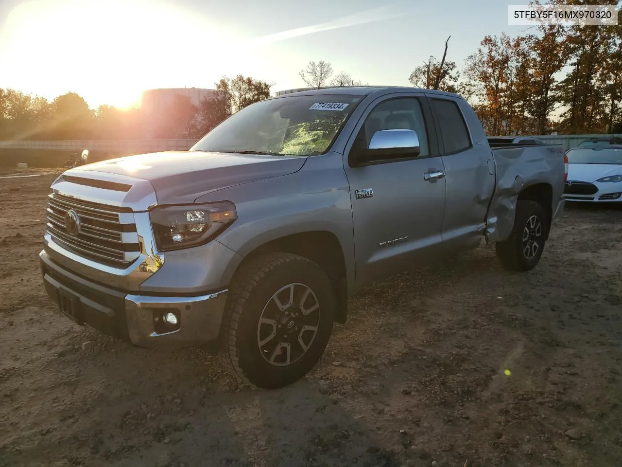 5TFBY5F16MX970320 2021 Toyota Tundra Double Cab Limited