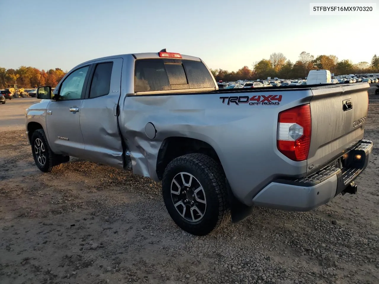 2021 Toyota Tundra Double Cab Limited VIN: 5TFBY5F16MX970320 Lot: 77419334