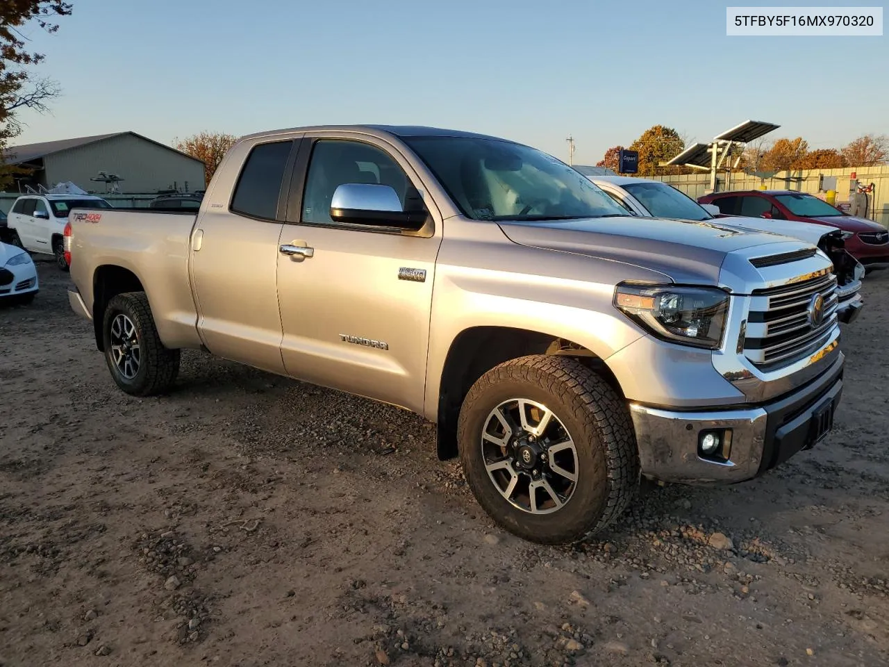 5TFBY5F16MX970320 2021 Toyota Tundra Double Cab Limited