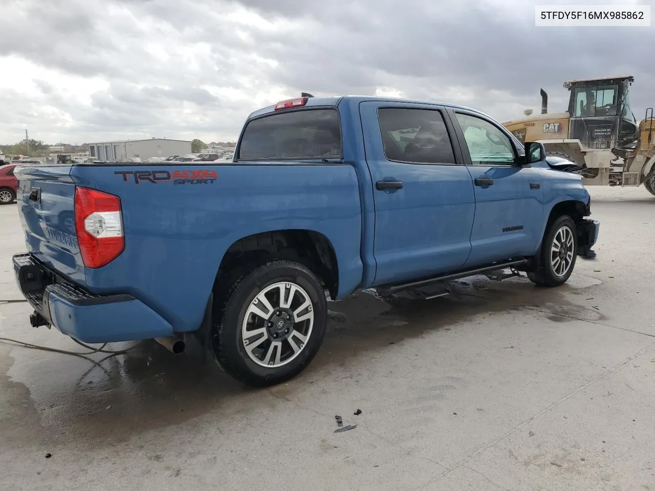 2021 Toyota Tundra Crewmax Sr5 VIN: 5TFDY5F16MX985862 Lot: 77666604