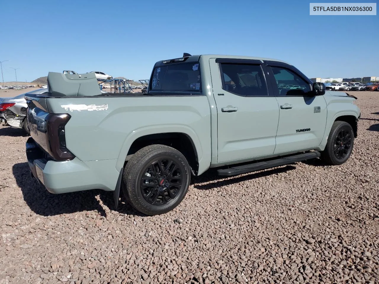 2022 Toyota Tundra Crewmax Sr VIN: 5TFLA5DB1NX036300 Lot: 50753714