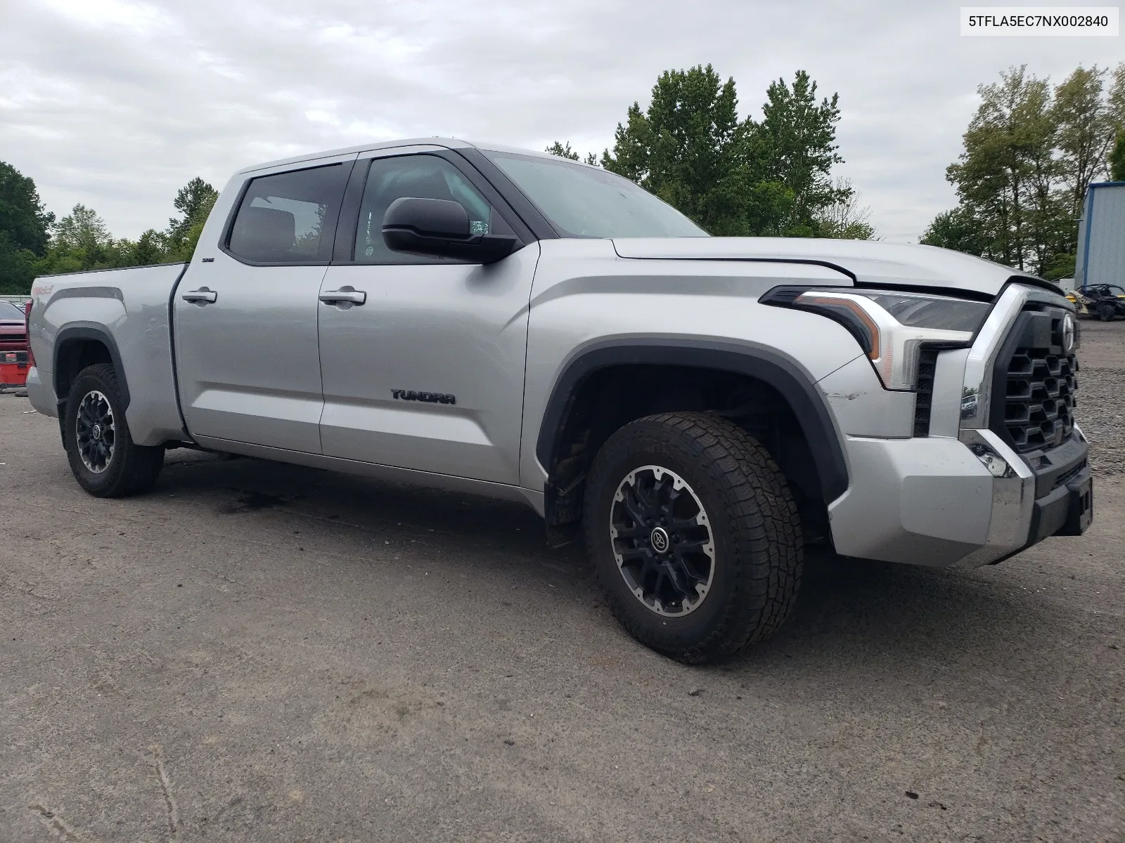 2022 Toyota Tundra Crewmax Sr5 VIN: 5TFLA5EC7NX002840 Lot: 56014314