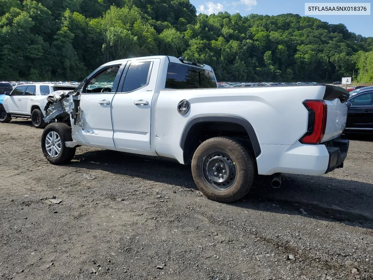 5TFLA5AA5NX018376 2022 Toyota Tundra Double Cab Sr