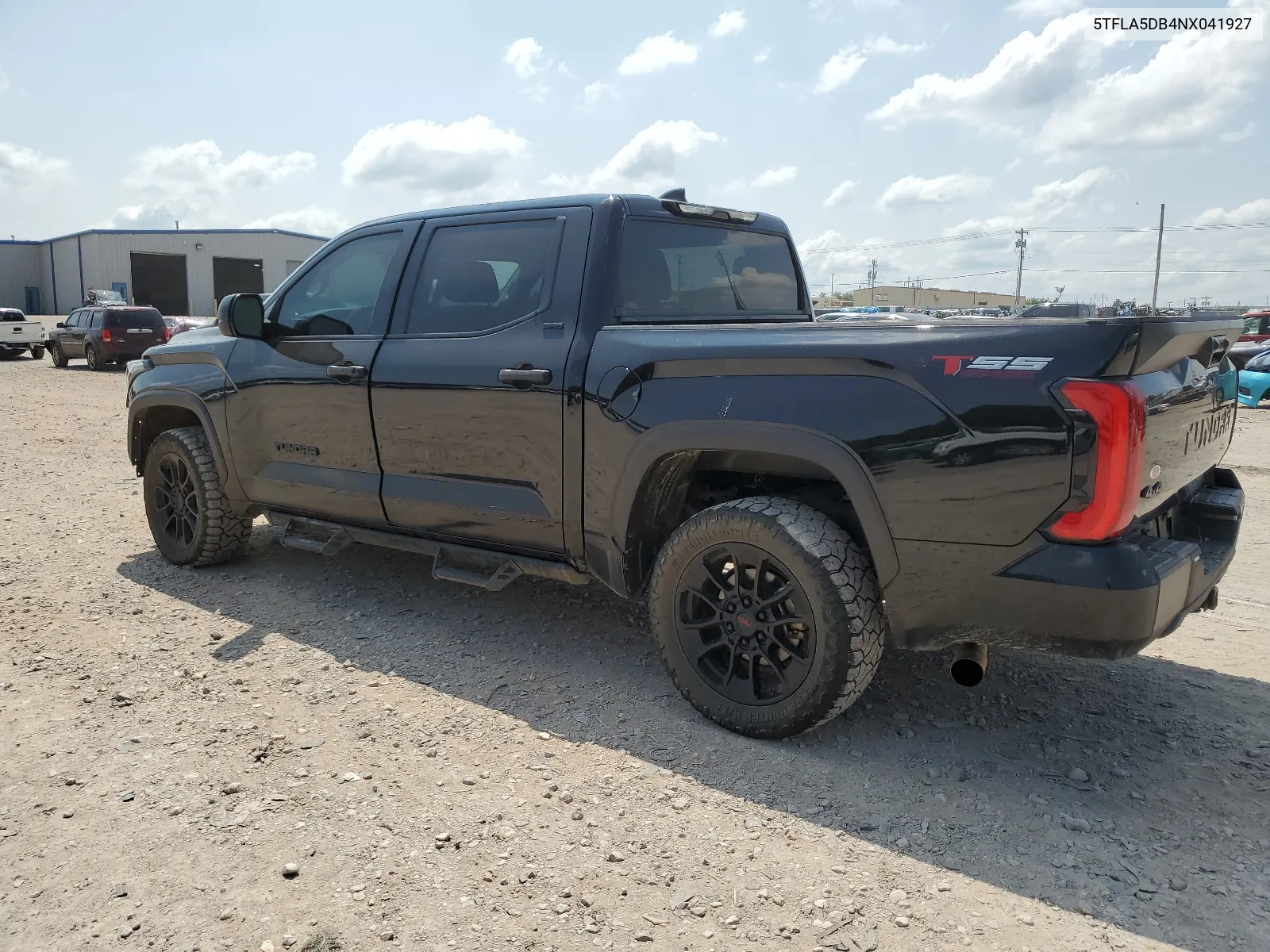 2022 Toyota Tundra Crewmax Sr VIN: 5TFLA5DB4NX041927 Lot: 63837144