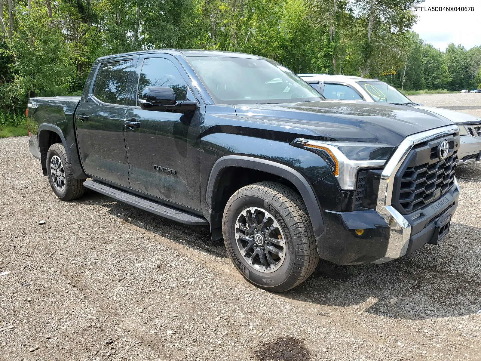 2022 Toyota Tundra Crewmax Sr VIN: 5TFLA5DB4NX040678 Lot: 65440454